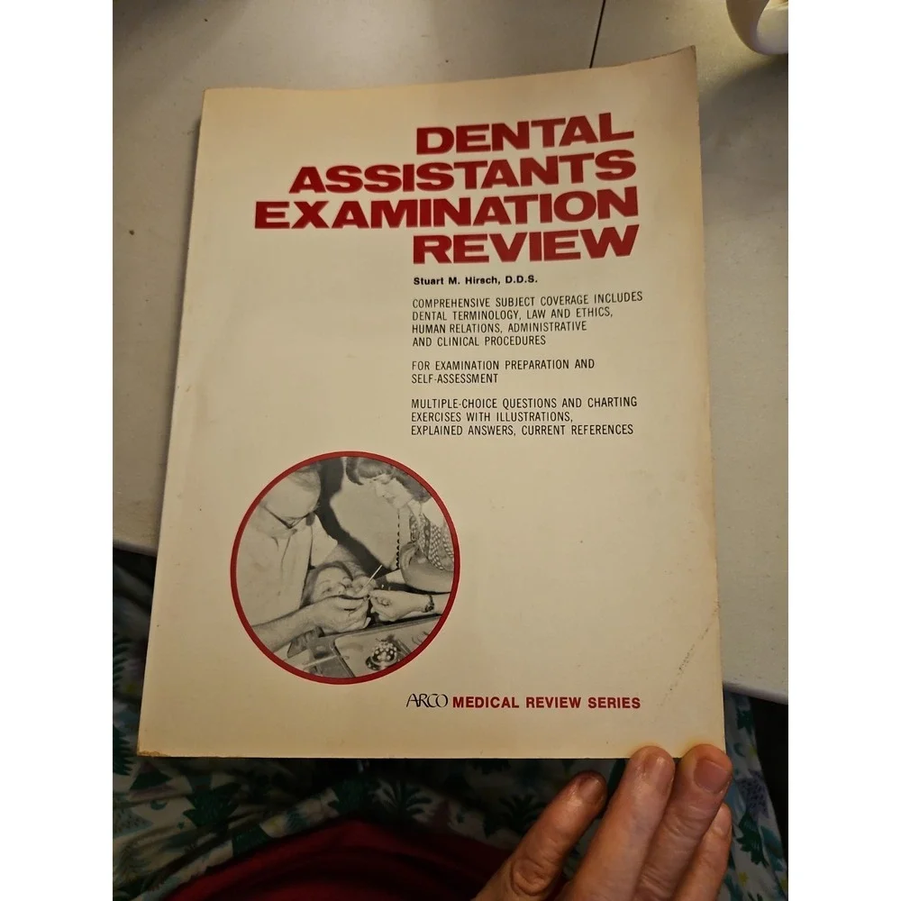 Vintage Dental Assistant Books